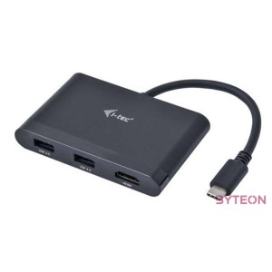 I-TEC USB-C TRAVEL ADAPTER HDMI USB-C PD 2XUSB 3.0 TB3 COMP.
