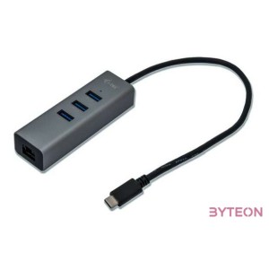 I-TEC USB-C 3-PORT HUB  GLAN 3X USB 3.0 SPACE GREY TB3 COMP.