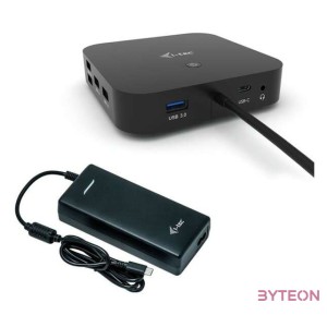 I-TEC USB-C DUAL DISP DOCKINGEU STATION 100W  CHARGER-C112W