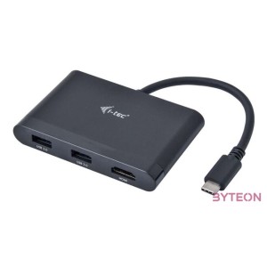 I-TEC USB-C TRAVEL ADAPTER HDMI USB-C PD 2XUSB 3.0 TB3 COMP.