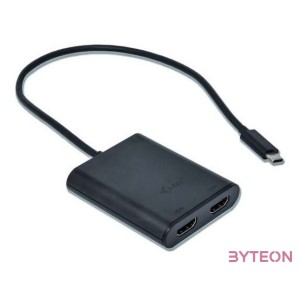 I-TEC USB-C 4K DUAL HDMI ADPTR 2XHDMI 3840X2160PX. TB3 COMP.