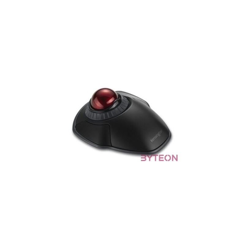 ORBIT WITH SCROLL RING WIRELESS TRACKBALL - BLACK