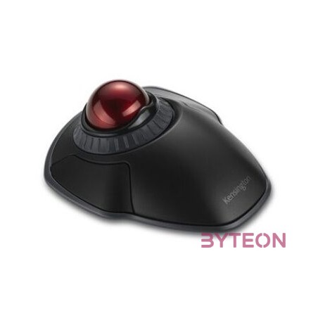 ORBIT WITH SCROLL RING WIRELESS TRACKBALL - BLACK