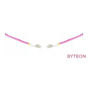 DUPLEX PATCH CABLE 4 X LC,UPC 50,125 OM4 LSZH 5M