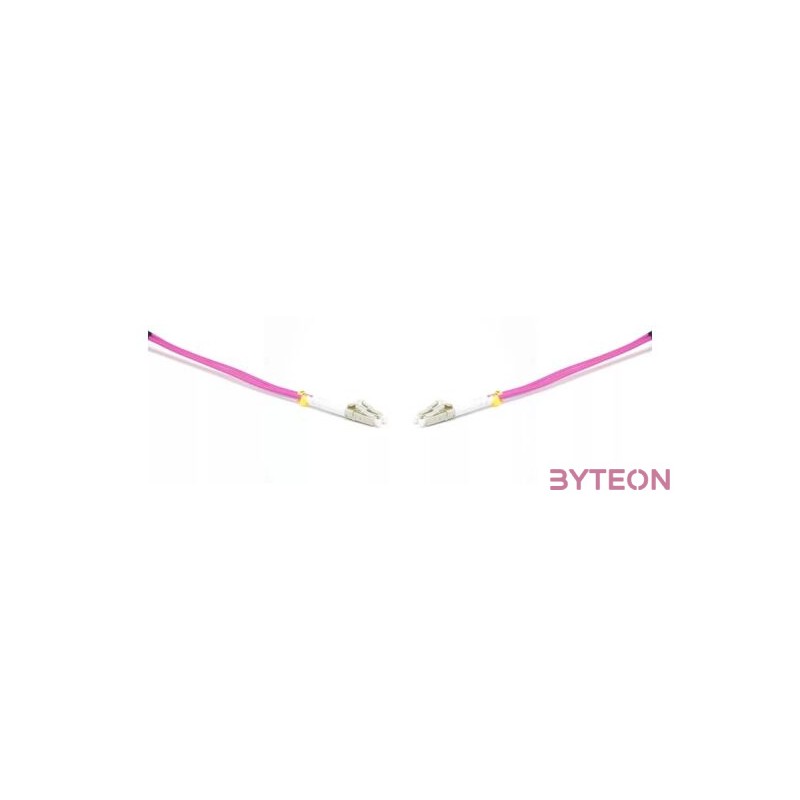 DUPLEX PATCH CABLE 4 X LC,UPC 50,125 OM4 LSZH 5M