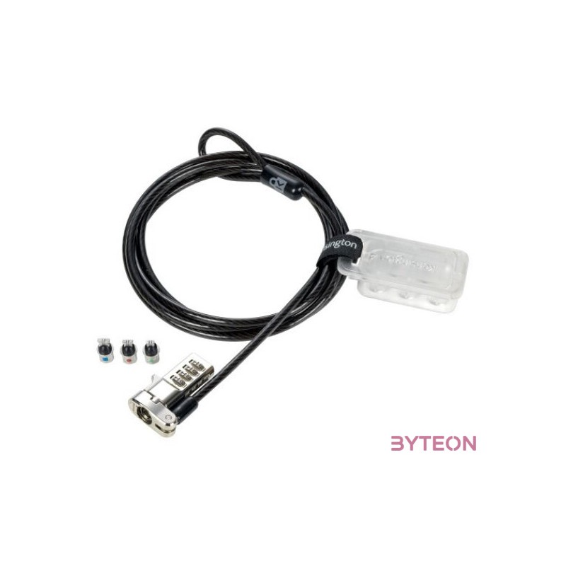 KENSINGTON UNIVERSAL 3-IN-1 LOC COMBINATION LOCK RESETTABLE