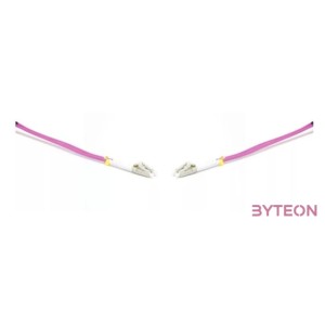 DUPLEX PATCH CABLE 4 X LC,UPC 50,125 OM4 LSZH 5M