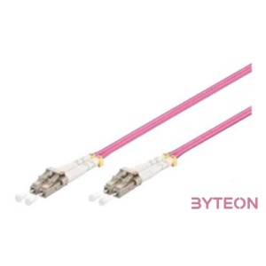 DUPLEX PATCH CABLE 4 X LC,UPC 50,125 OM4 LSZH 2M
