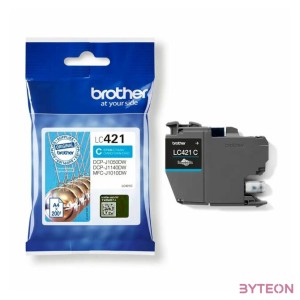 LC-421C INK CYAN 200 PAGES DCP-J1050DW,J1140DW,MFC-J1010DW