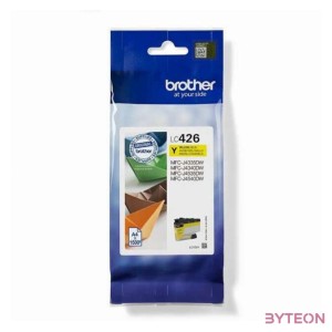 LC-426Y INK YELLOW F. 1500PAGES F, MFC-J4340DW,J4335DW,J4540DW