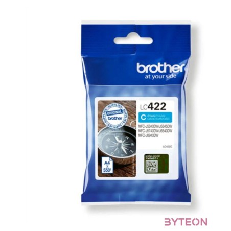 LC-422C  INK CYAN F. MFC-J5340,5345,5740,6540,6940DW