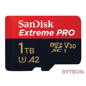 EXTREME PRO MICROSDXC 1TBSD ADAPTER 200MB,S 140MB,S A2 C10 V