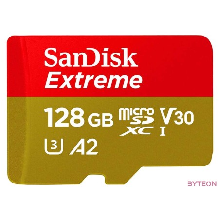 EXTREME MICROSDXC 256GBSD ADAPATER 190MB,S 130MB,S A2 C10