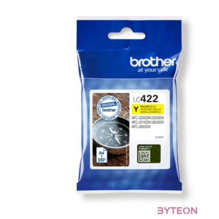 LC-422Y INK YELLOW F. MFC-J5340,5345,5740,6540,6940DW