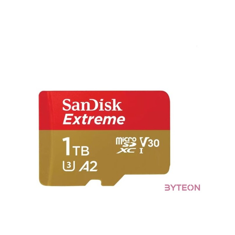 EXTREME MICROSDXC 1TBSD ADAPATER 190MB,S 130MB,S A2 C10