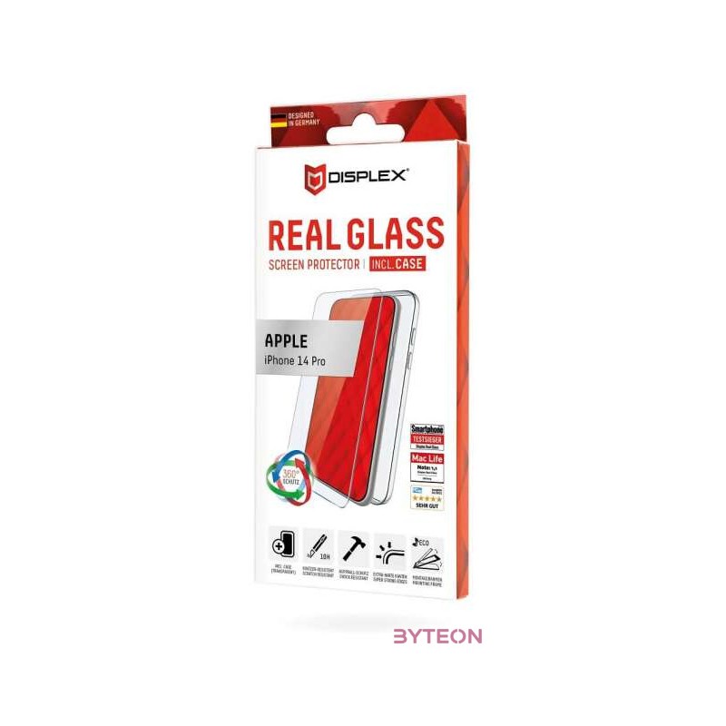 DISPLEX REAL GLASS  CASE IPHONE 14 PRO
