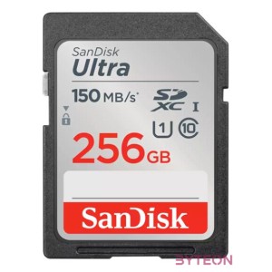 SANDISK ULTRA 256GB SDXC MEMORY CARD 150MB,S