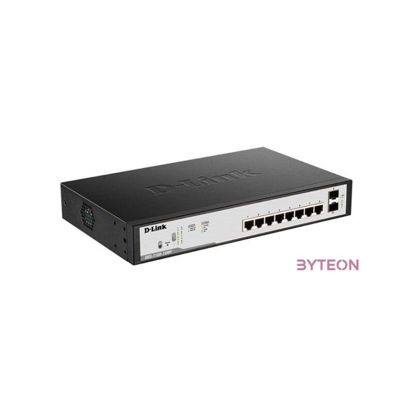10-P POE GIGABIT SMART SWITCH .