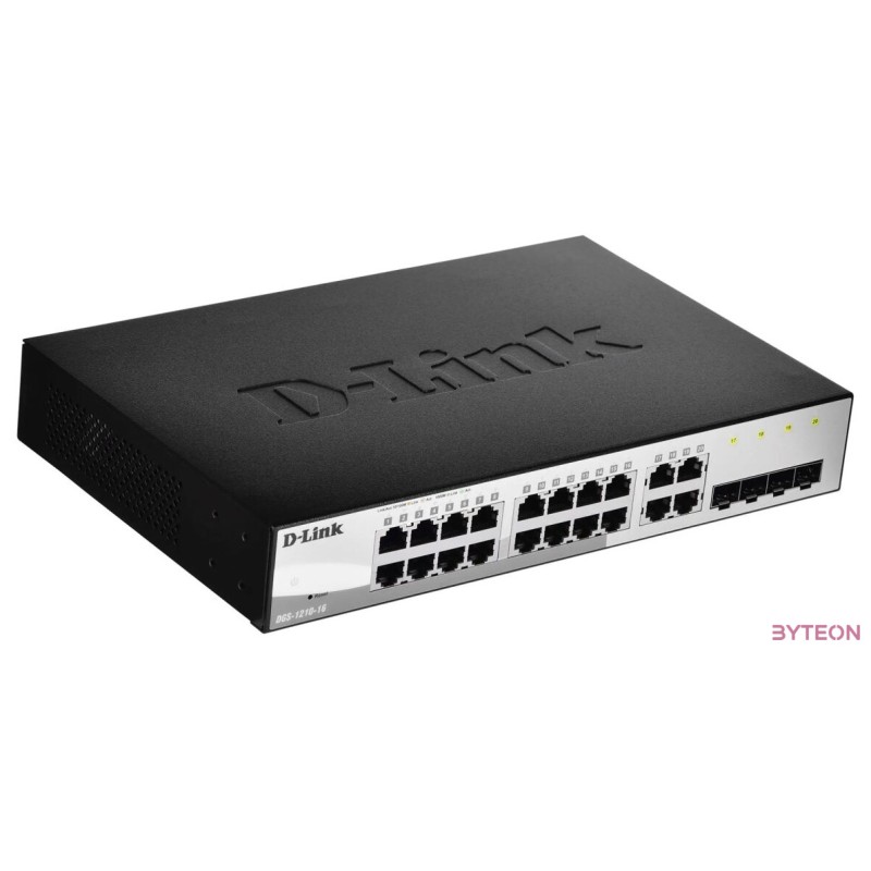 D-LINK SWITCH 16-PORT GIGABIT SMART WITH 4X1000BASET,SFP