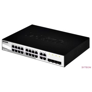 D-LINK SWITCH SMART 16-PORT GIGABIT WITH 4XSFP,RJ45 INTERF
