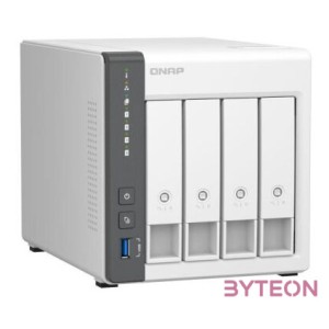 TS-433-4G 4BAY 2.0 GHZ QC 4GB ONBOARD 1X 2.5GBE 1X 1GBE