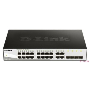 D-LINK SWITCH 16-PORT GIGABIT SMART WITH 4X1000BASET,SFP