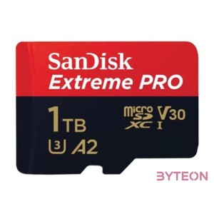 EXTREME PRO MICROSDXC 1TBSD ADAPTER 200MB,S 140MB,S A2 C10 V