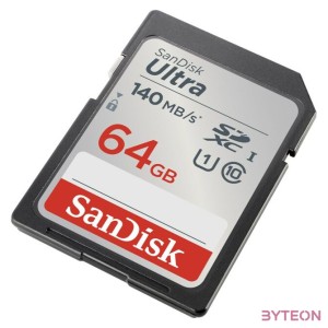 SANDISK ULTRA 64GB SDXC MEMORY CARD 140MB,S