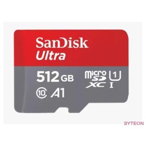 SANDISK ULTRA MICROSDXC 512GB  SD ADAPTER 150MB,S A1 CLASS 10