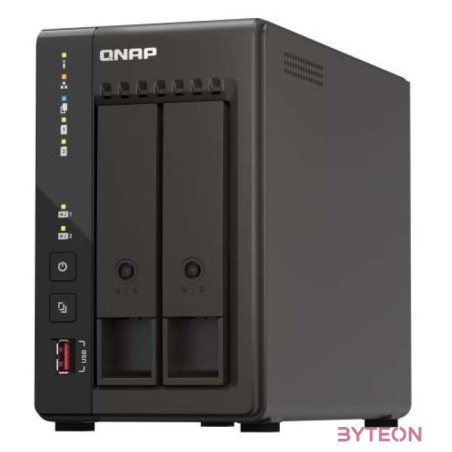 TS-253E-8G 2 BAY 8 GB DDR4 2X 2.5GBE 2X USB 3.2II 2X USB2.0