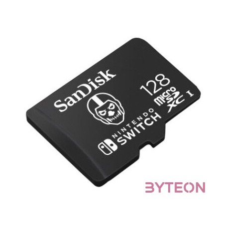 NINTENDO MICROSD UHS I CARD 128GB FORTNITE ED. SKULL TROOPER
