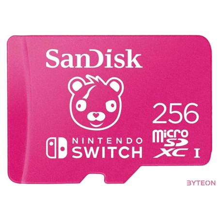 NINTENDO MICROSD UHS I CARD 256GB FORTNITE EDIT. CUDDLE TEAM