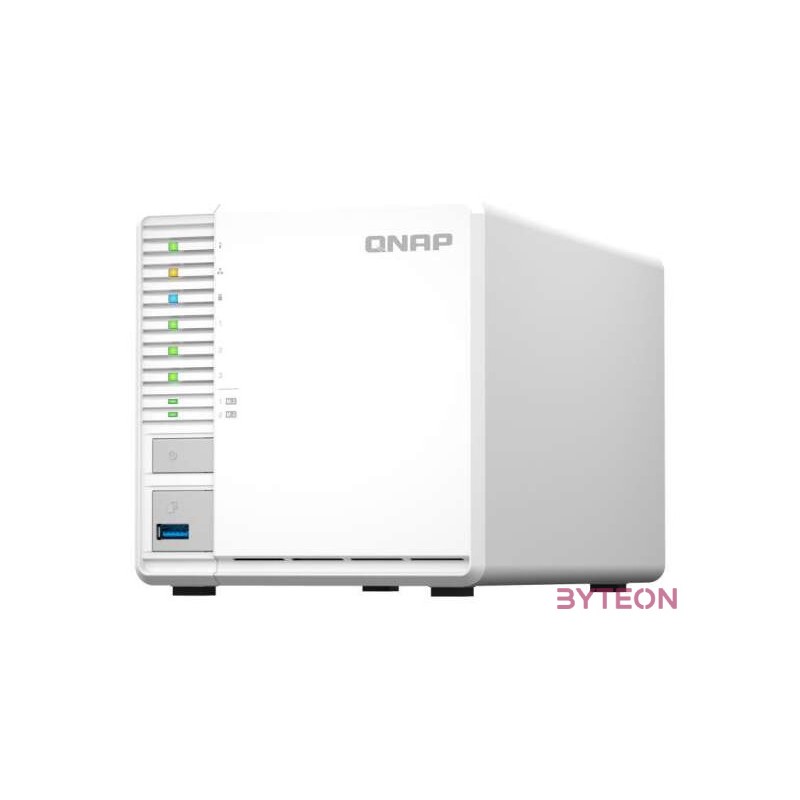 TS-364-8G 3 BAY 8 GB 1X 2.5GBE 2X USB3.2 GENII 1X USB3.2 GENI