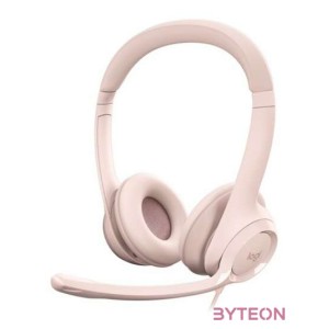 H390 USB COMPUTER HEADSET -ROSE-EMEA-914