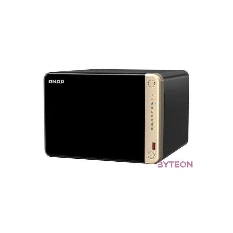 TS-664-8G 6BAY 8GBDDR4 2X2.5GBE 2X USB3.2 GEN II-A 120 W ADAP