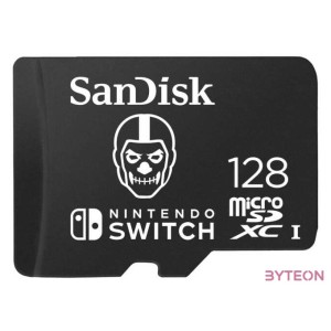 NINTENDO MICROSD UHS I CARD 128GB FORTNITE ED. SKULL TROOPER