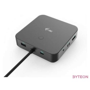I-TEC USB-C HDMI2X DP CHARGER I-TEC DOCK PD 100WCHARGER 112W