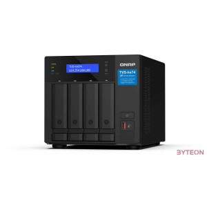 TVS-H474-PT-8G 4BAY 8GB DDR4 2X2.5GBE (2.5G,1G,100M,10M)