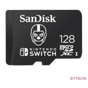 NINTENDO MICROSD UHS I CARD 128GB FORTNITE ED. SKULL TROOPER
