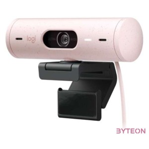 LOGITECH BRIO 500 WEBCAM ROSE - EMEA28