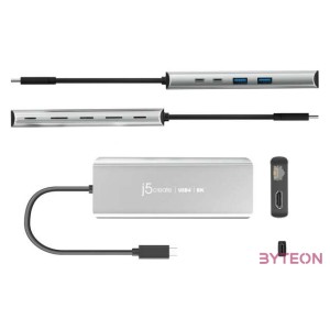 USB4 8K MULTI-PORT HUB SPACE GREY