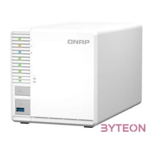 TS-364-8G 3 BAY 8 GB 1X 2.5GBE 2X USB3.2 GENII 1X USB3.2 GENI