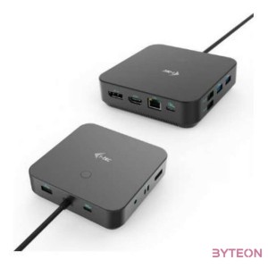 I-TEC USB-C HDMI2X DP CHARGER I-TEC DOCK PD 100WCHARGER 112W