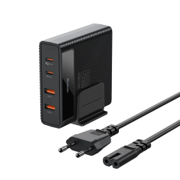 Mcdodo CH-1802 2x USB-C - 2x USB-A Hálózati töltő - Fekete (100W)