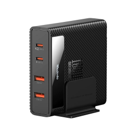 Mcdodo CH-1802 2x USB-C - 2x USB-A Hálózati töltő - Fekete (100W)