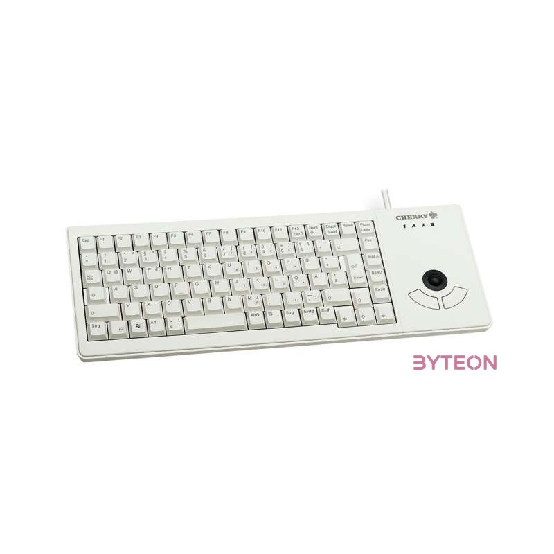 CHERRY XS TRACKBALL GREY KEYBOARD USB EU LAYOUT