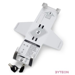 LOCKABLE TABLET MOUNT 13IN F,TABLET 7.9-13IN 2.3KG SILVER