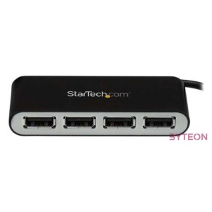 4 PORT PORTABLE USB 2.0 HUB .