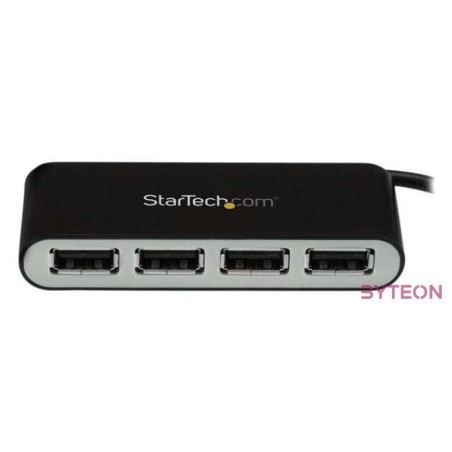 4 PORT PORTABLE USB 2.0 HUB .