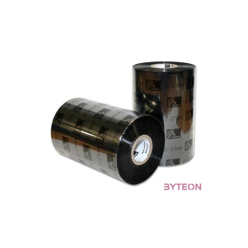 RIBBON 2300 WAX 110MM 74 METERS C-12.7MM BOX OF 12